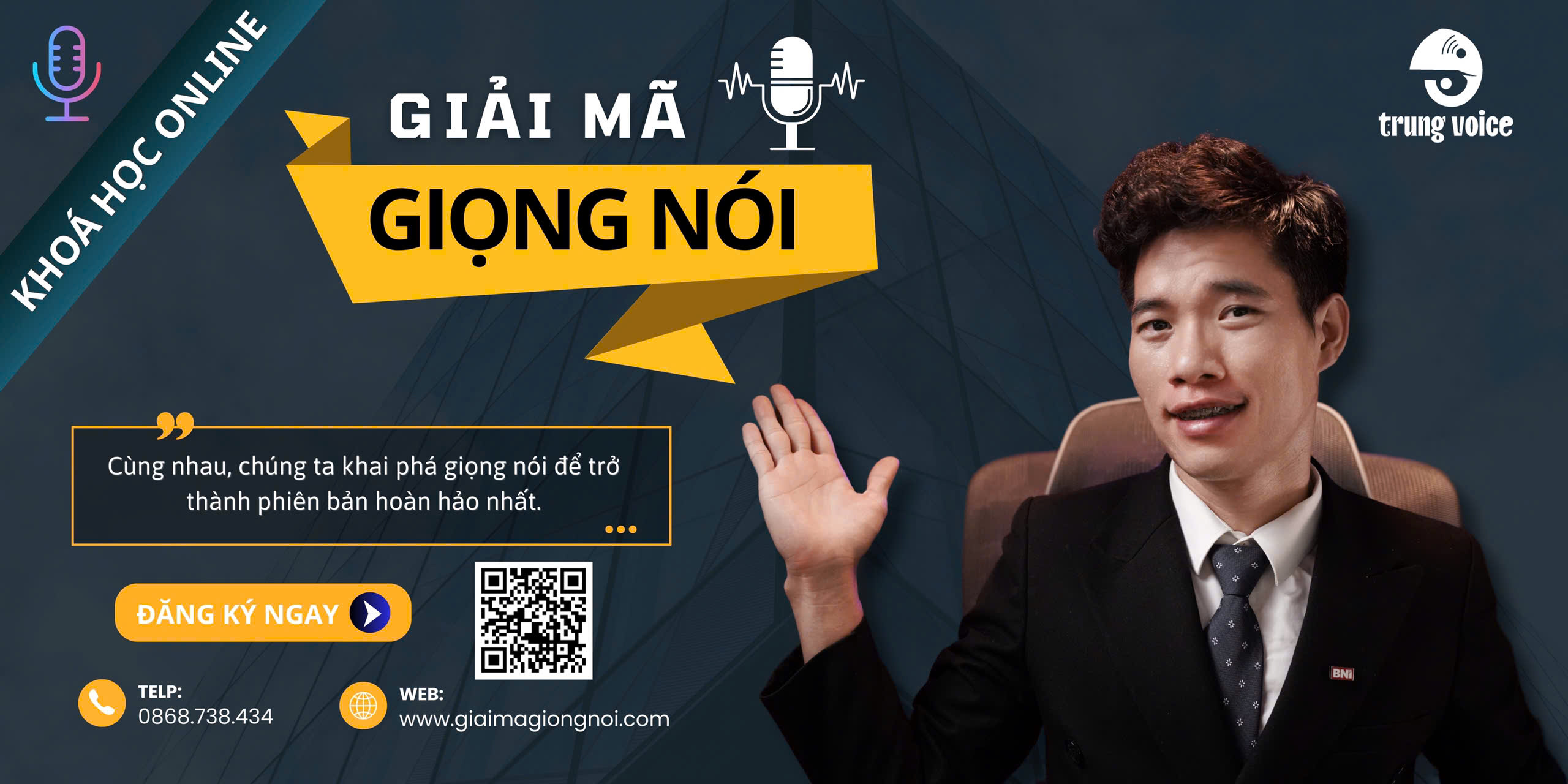 Khoá học luyện giọng trầm