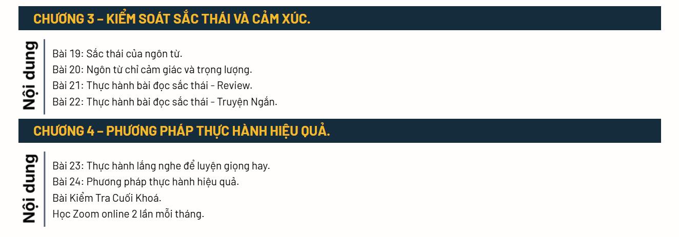 Khóa Học Luyện Giọng Nói