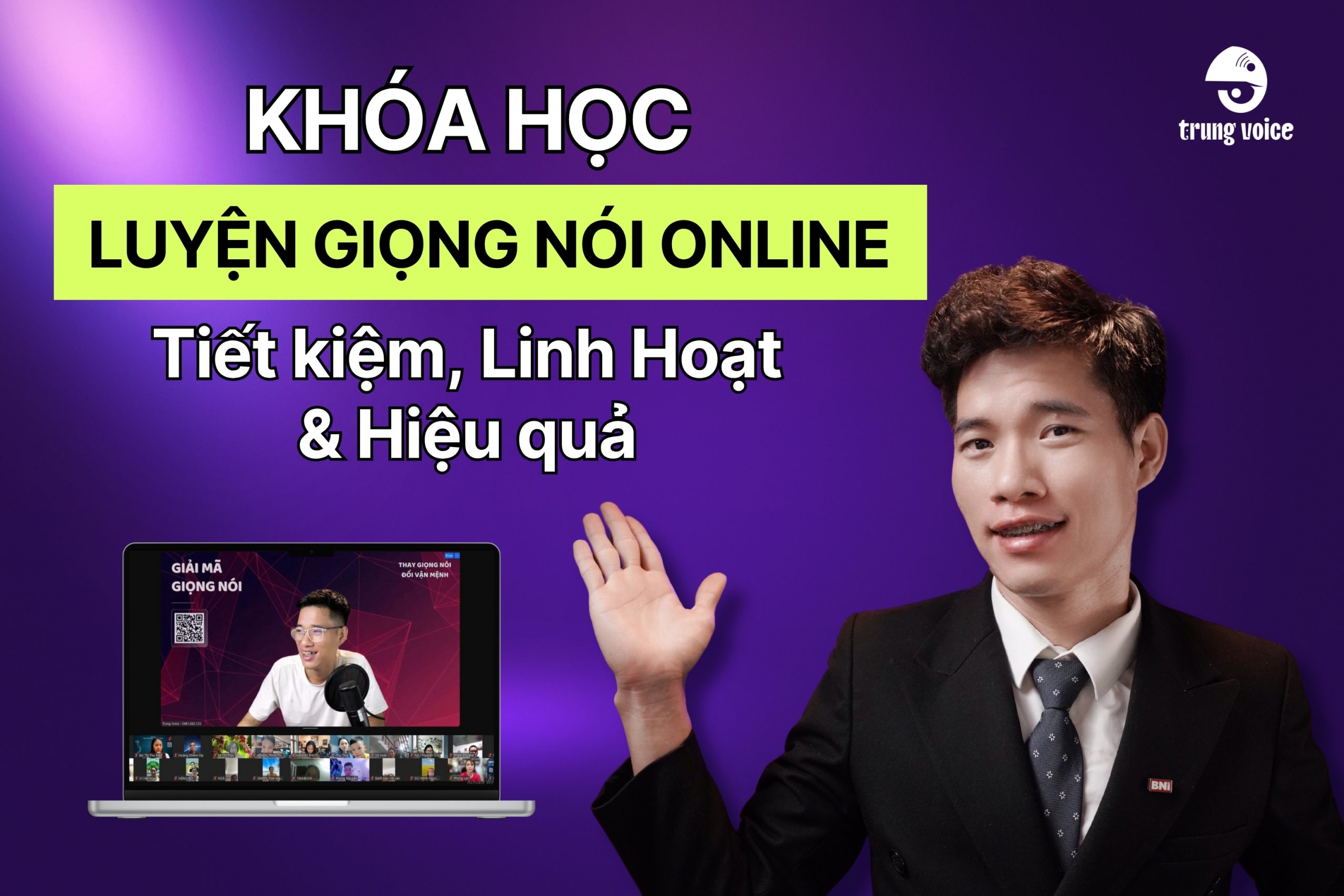 Khóa học luyện giọng nói online: Tiết kiệm, linh hoạt và hiệu quả