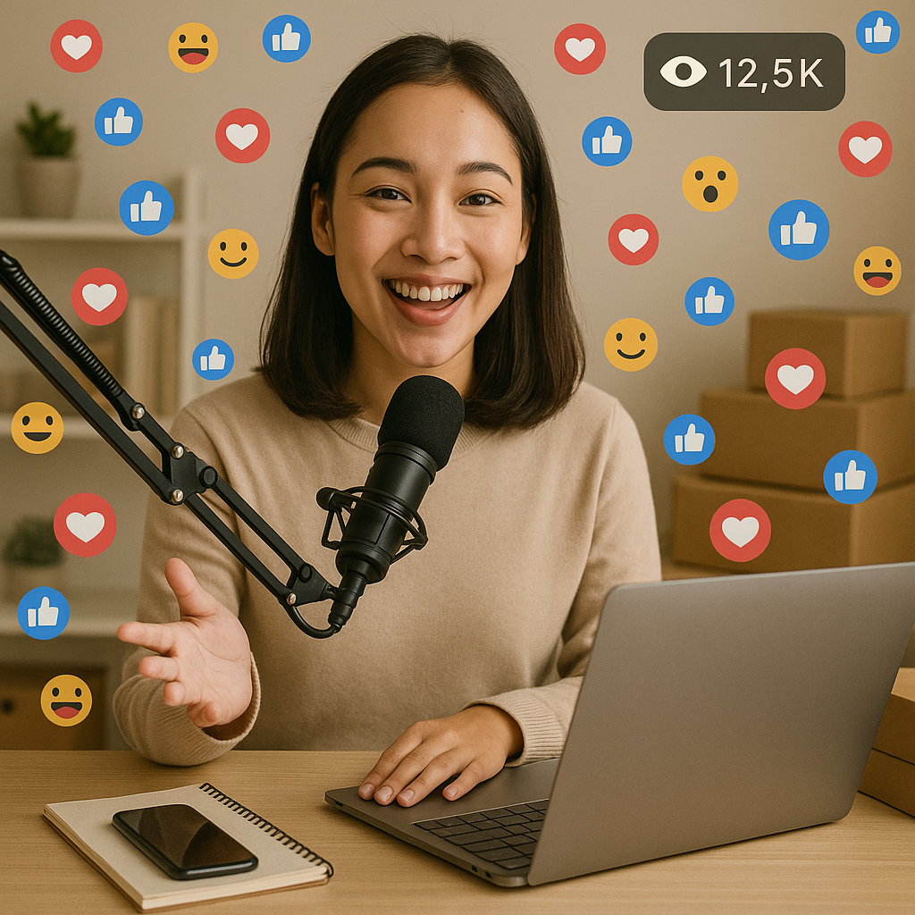 Tăng tương tác livestream nhờ giọng nói hay và câu hỏi mở