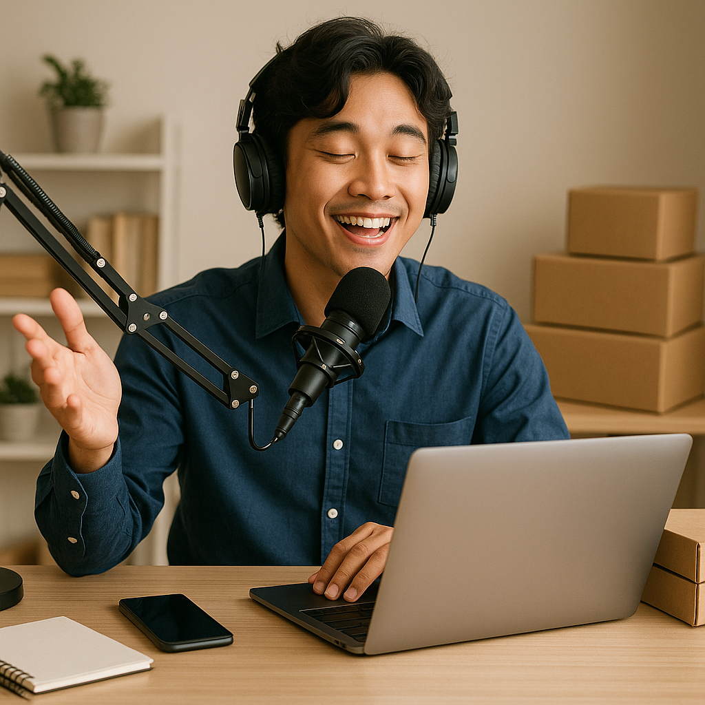 Tự tin livestream bán hàng nhờ sở hữu giọng nói hay